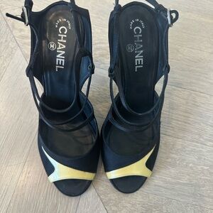 Chanel Vintage Slingback Sandals